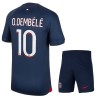 Maglia ufficiale Paris Saint Germain Dembele 10 Casa 2023-24 per Bambino